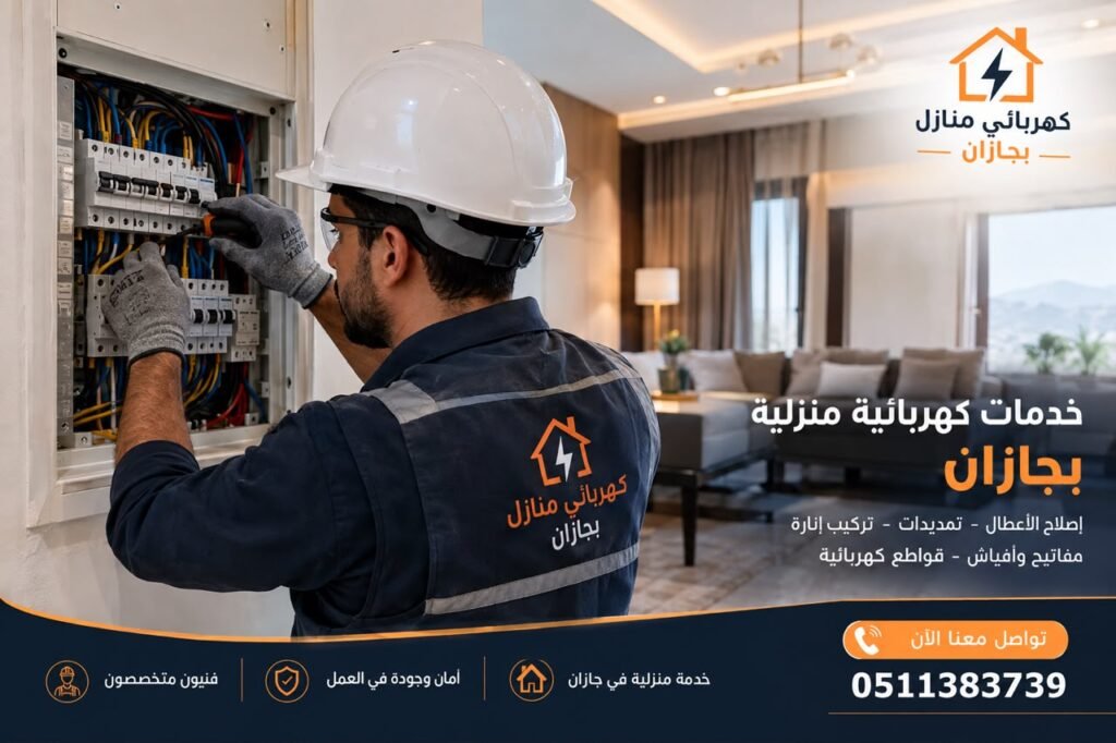 كهربائي منازل بجازان